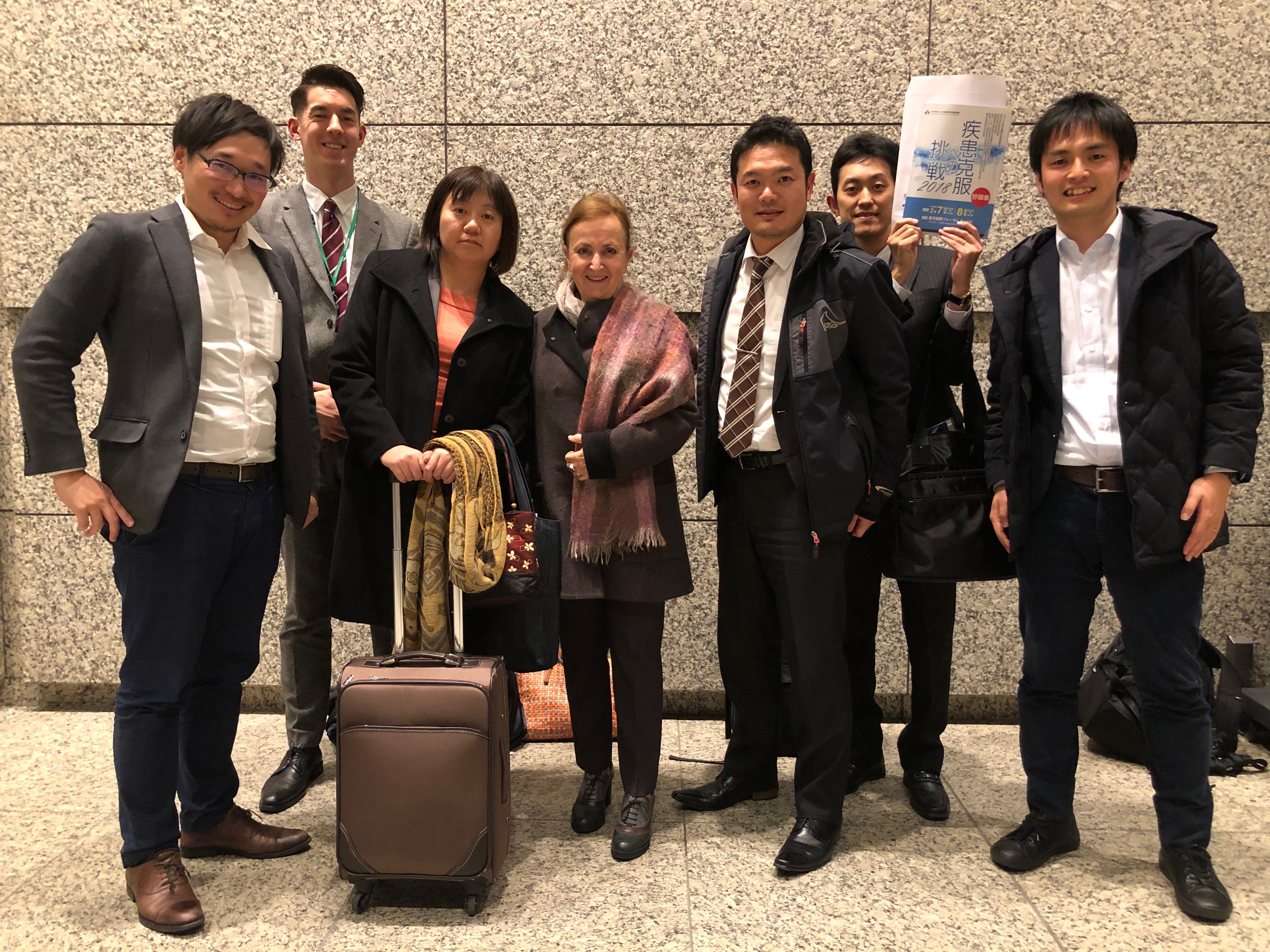 Daria visits the Japan Agency for Medical Research and Development (AMED)